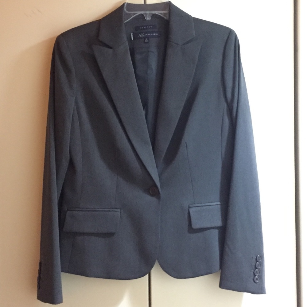 Anne Klein Gray Suit Jacket, size 8